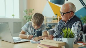 child and mentor